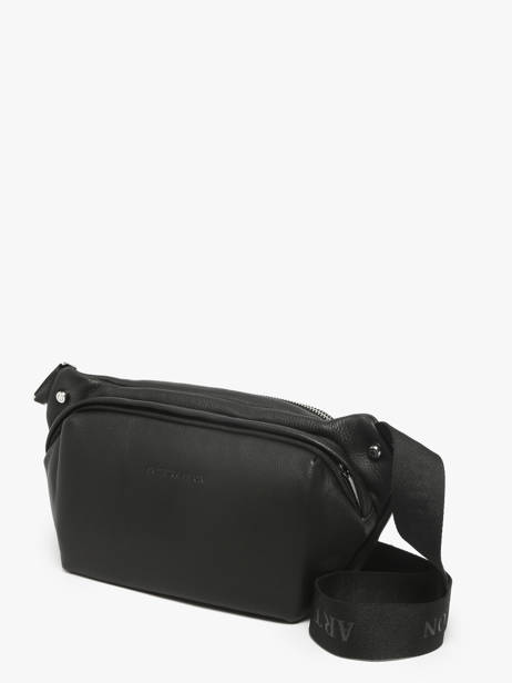 Belt Bag José Leder Arthur & aston Zwart thomas 5 ander zicht 2